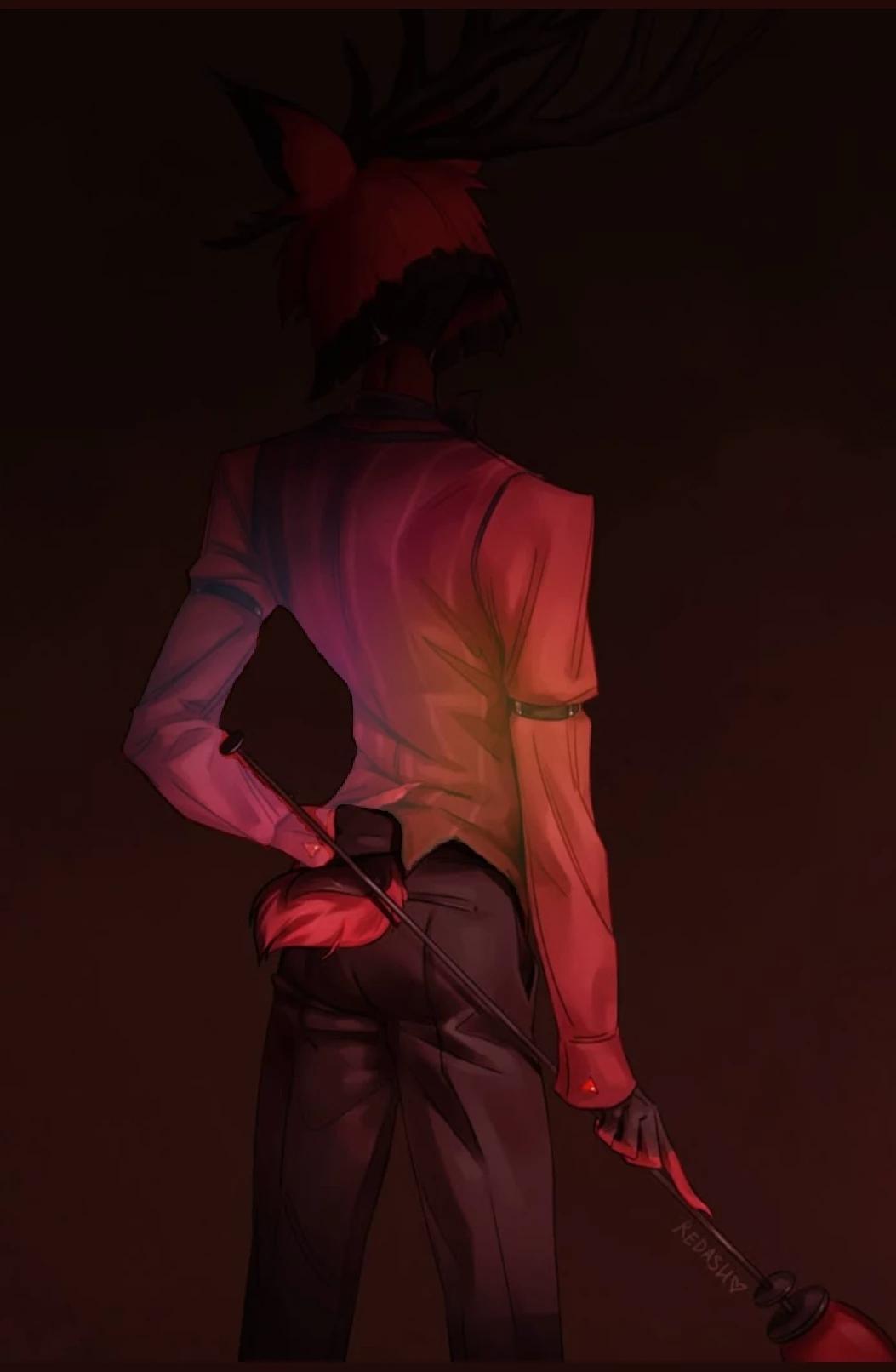 Alastor (alpha) (omegaverse)(gay) thumbnail