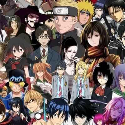 Anime characters thumbnail