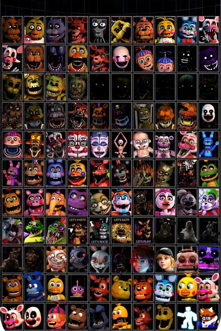 All fnaf thumbnail