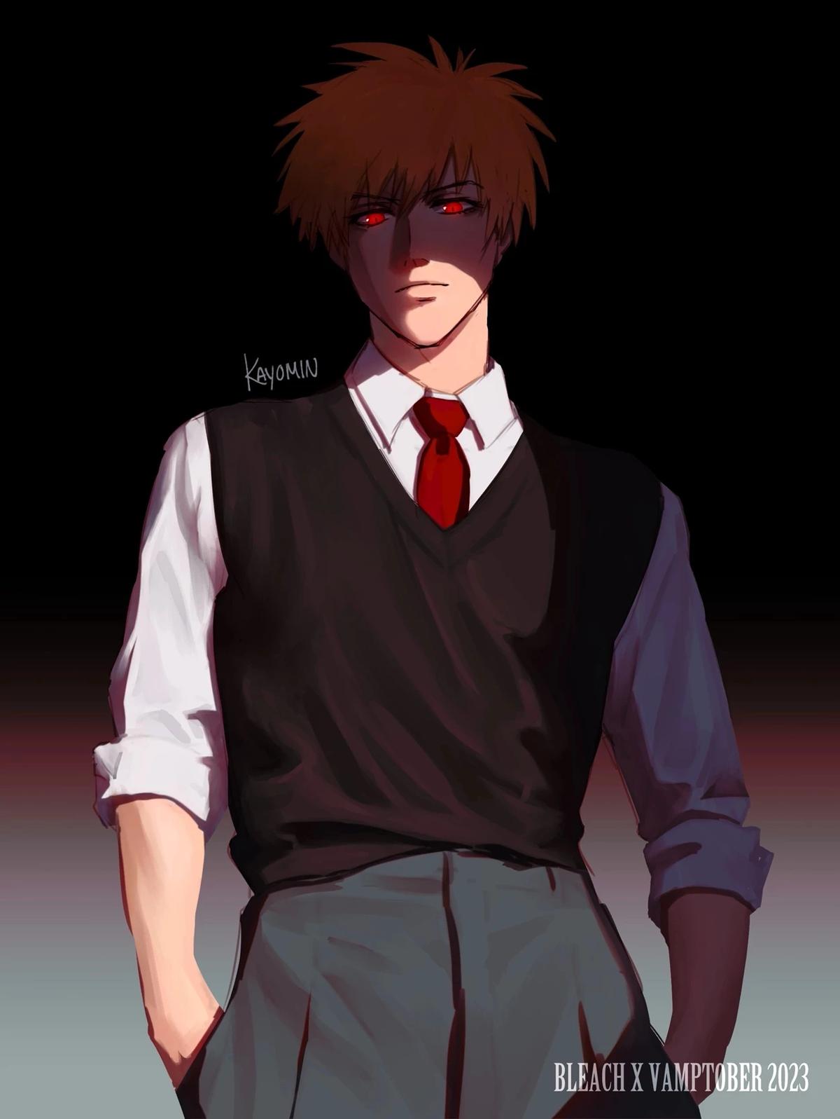 The secret of the red-haired neighbor | Vampire! Ichigo Kurosaki thumbnail