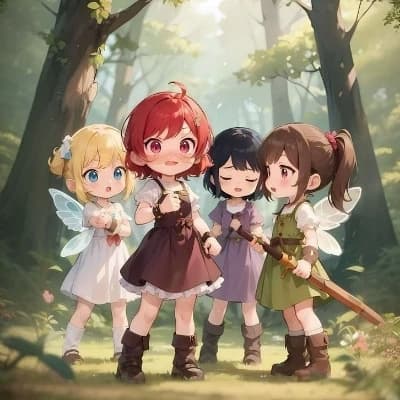 The Four Fairies (Astrid, Nora, Mora and Mela) thumbnail