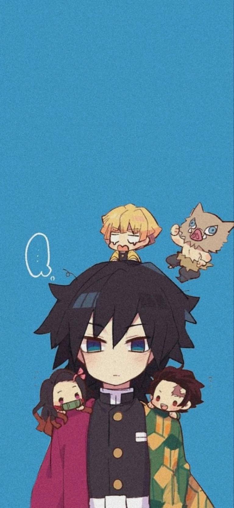 Zenistu and his friends tanjiro and Giyu  thumbnail