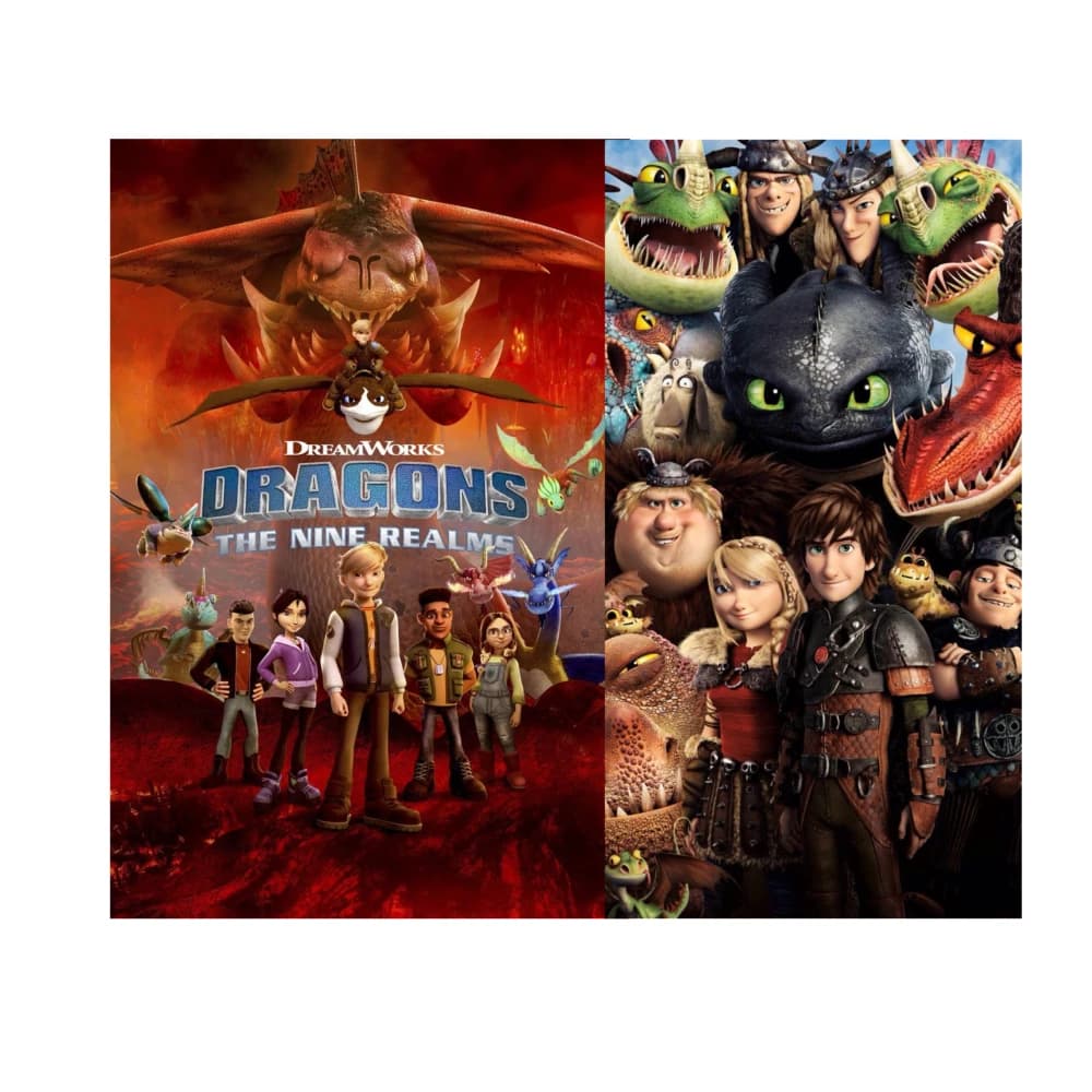 Dragons the nine realms and How to train your Dragon thumbnail