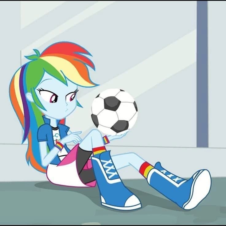 Rainbow dash - human thumbnail