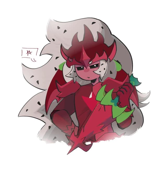 Pitaya Dragon Cookie thumbnail