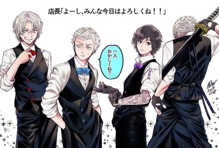 Dante, Nero, V and Verge thumbnail