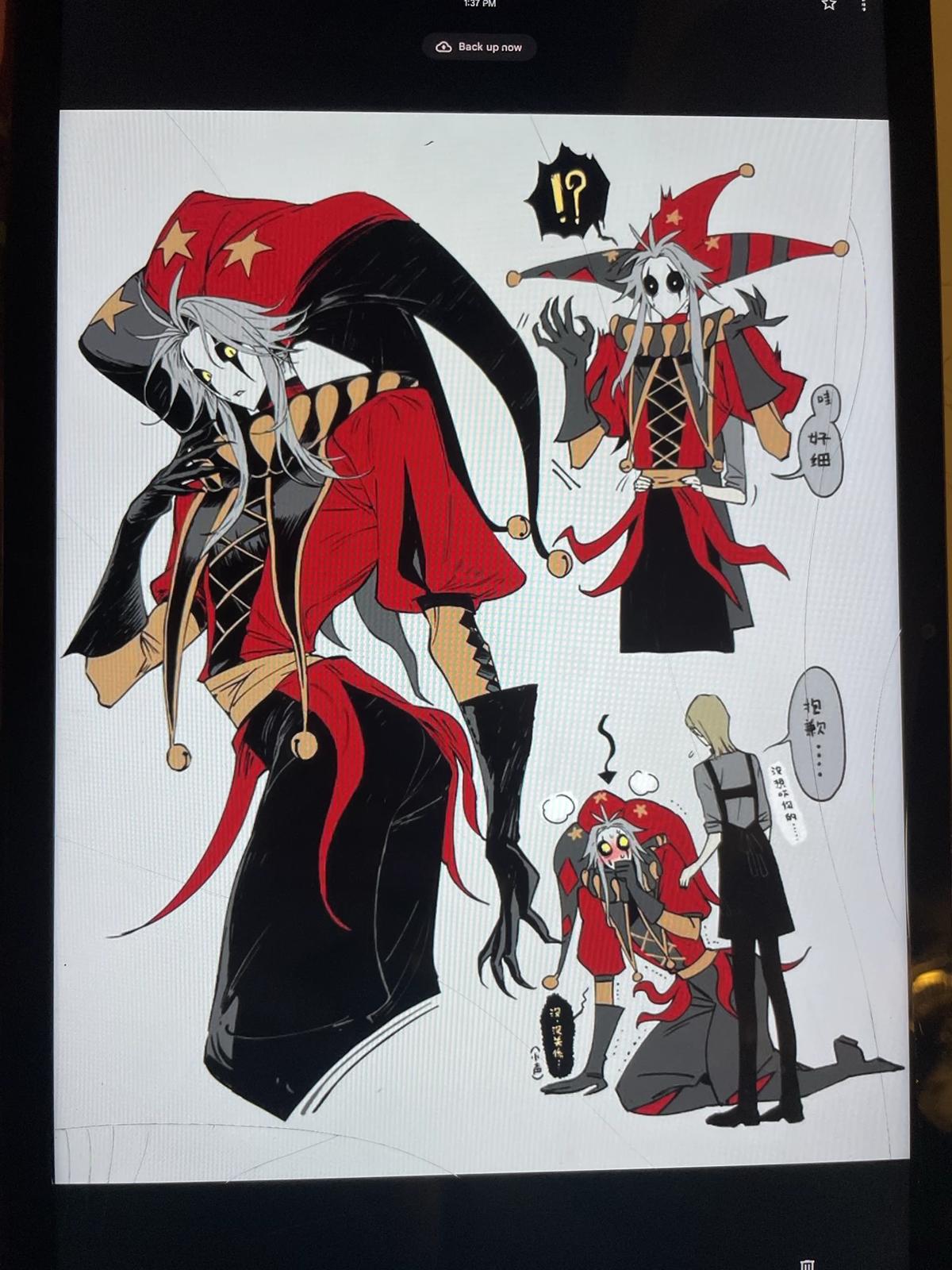 Circus clown x single mother (name:jester) thumbnail
