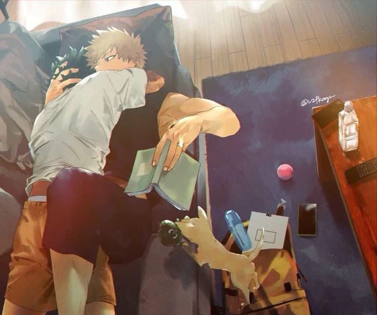 Bakugo and Deku are husband and wife Deku, you want attention thumbnail