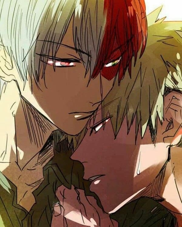 Shoto and vampire bakugou thumbnail