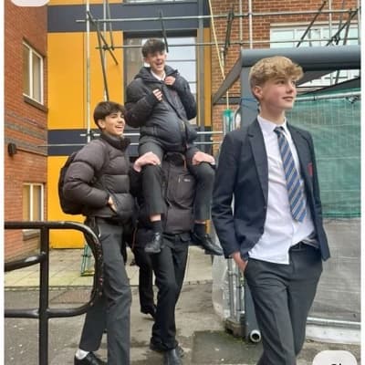 School full of boys thumbnail