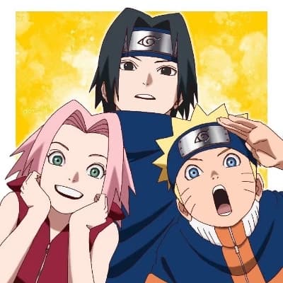 Naruto Uzumaki, Sakura Haruno, Sasuke uchiha. thumbnail
