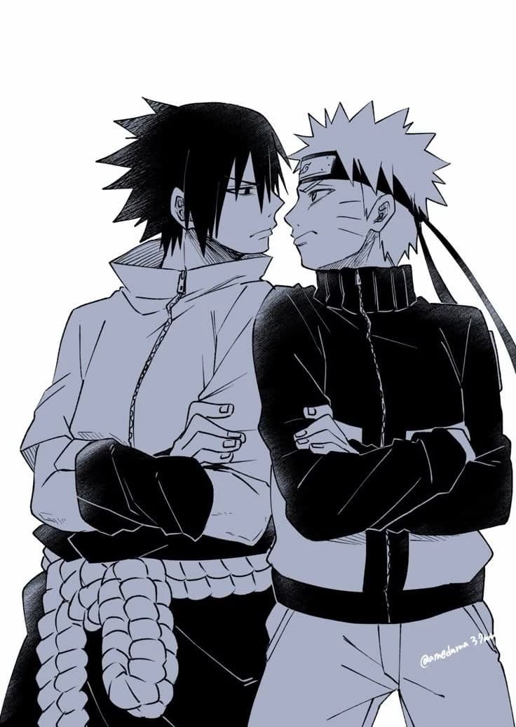 Sasuke X naruto thumbnail