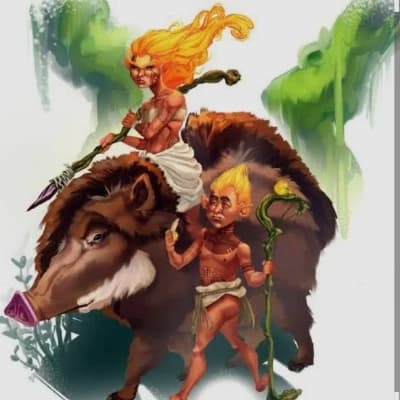 Caipora and Curupira: their parents thumbnail