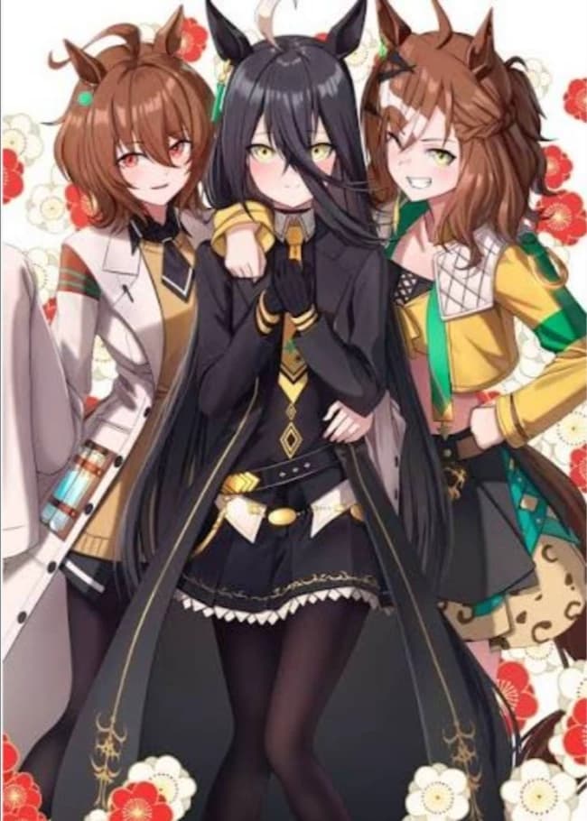Agnes Tachyon, Manhattan Cafe, Jungle Pocket (Your roommate Uma Musume)  thumbnail