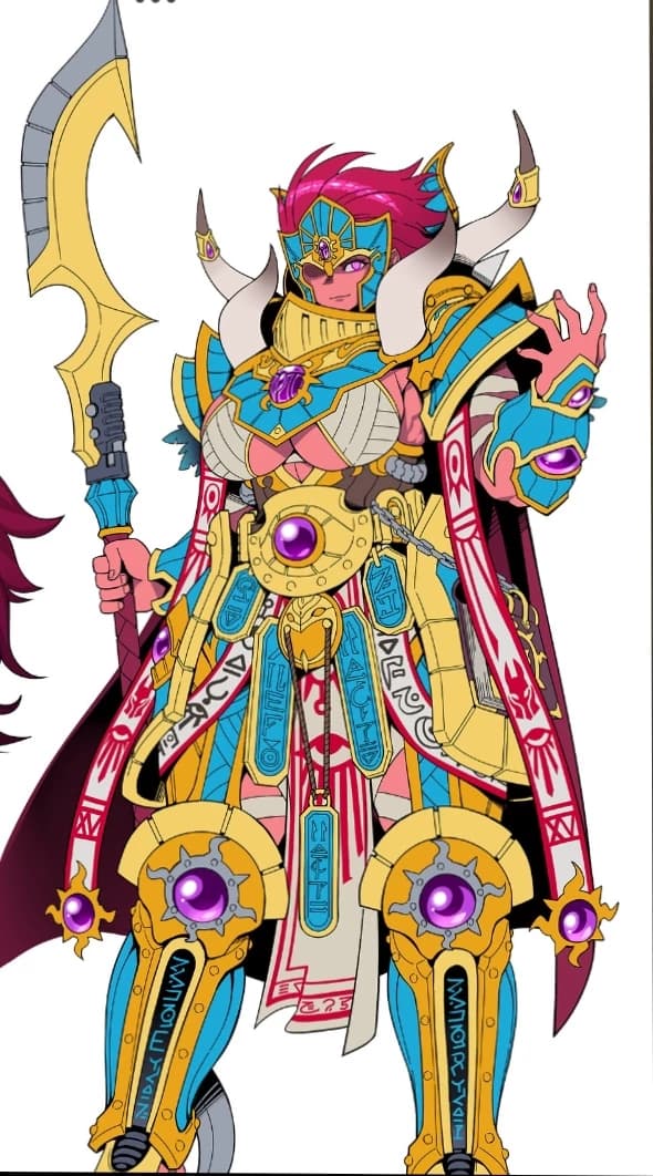 Magna the red, daemon primarch of tzeentch thumbnail