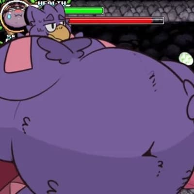 Brave the fat,purple-feathered hawk. thumbnail