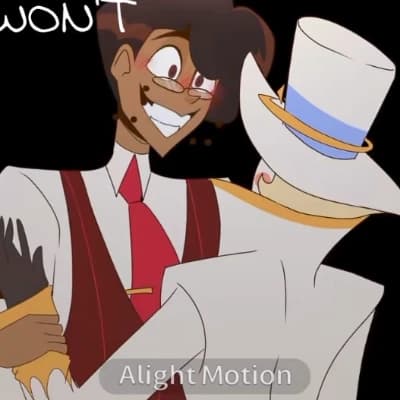 Alastor x Lucifer🐥📻 thumbnail