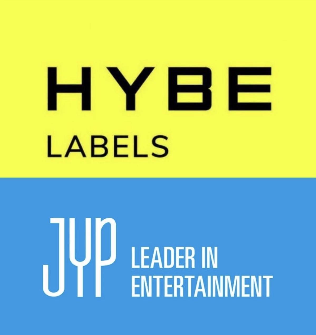 JYP E HYBE thumbnail