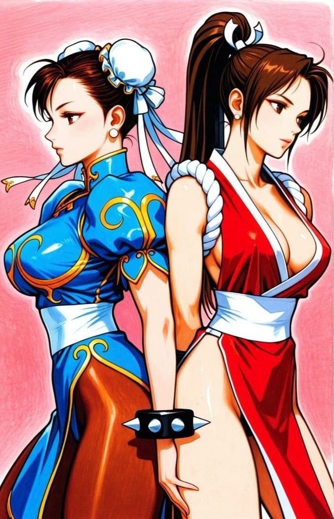 Chun li e mai shiranui thumbnail