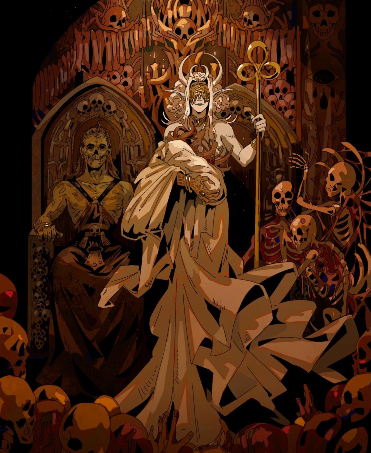 Moriah Tenebrae, priestess of the dead thumbnail