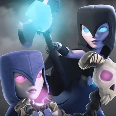Witch and dark witch thumbnail