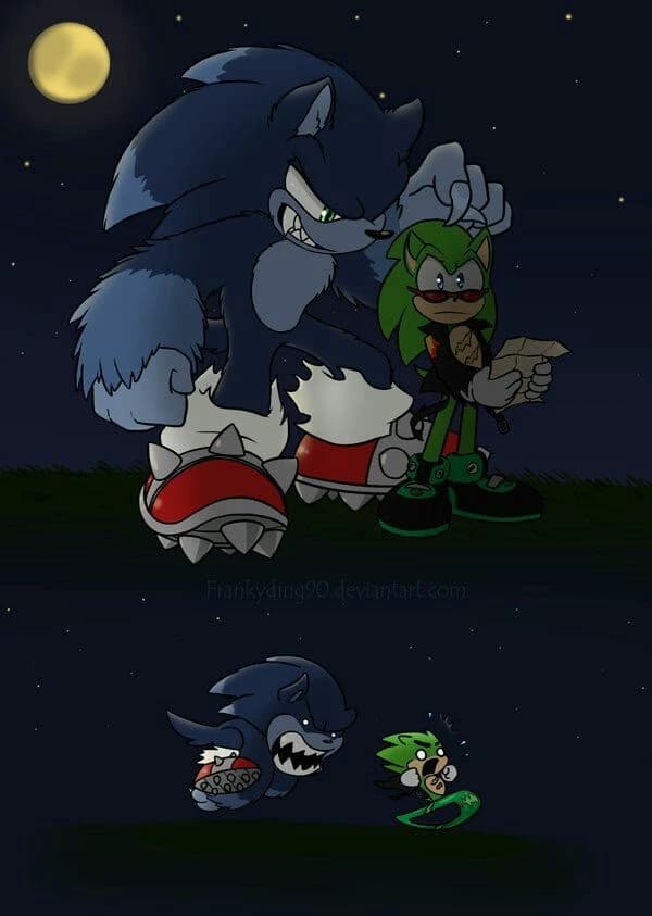 Sonic werehog e scourge thumbnail