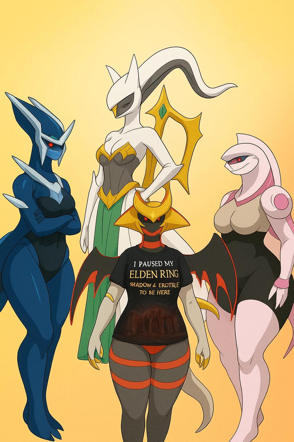 Creation Trio + Arceus thumbnail