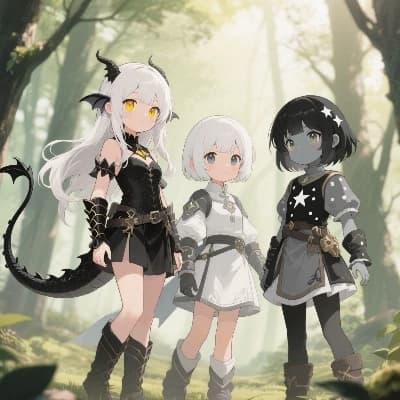 Aurora, Lyssandra and Naeva, different triplets thumbnail