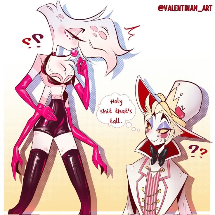 Lucifer morningstar x Angel Dust thumbnail