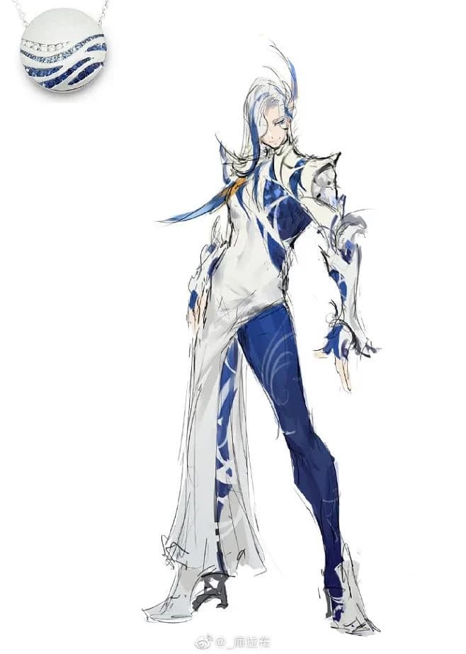 Swap AU {Villain Of Hydro Dragon} - Neuvillette thumbnail