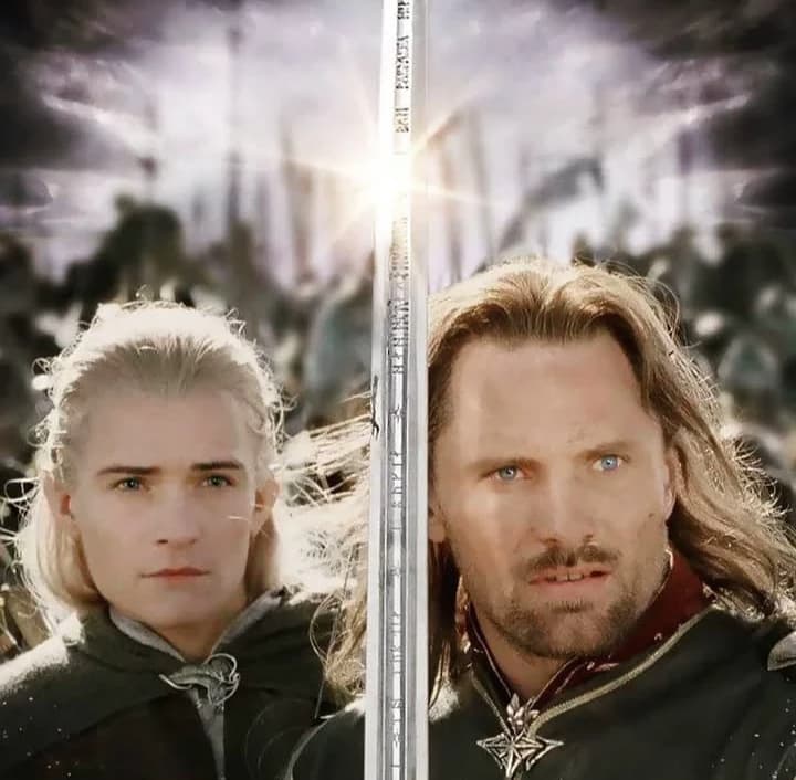 Legolas and Aragorn  thumbnail