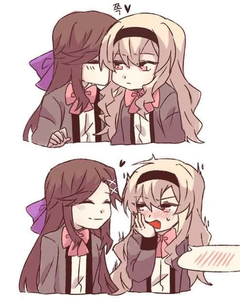 Mia and lia (lesbian couple who live with you) thumbnail