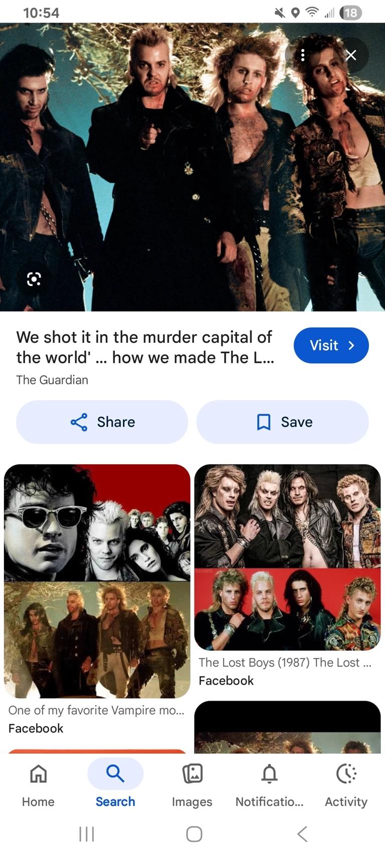 The lost boys,  Rude Nana thumbnail