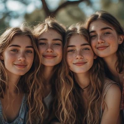 Bina, Cina, Gina, and Lina thumbnail