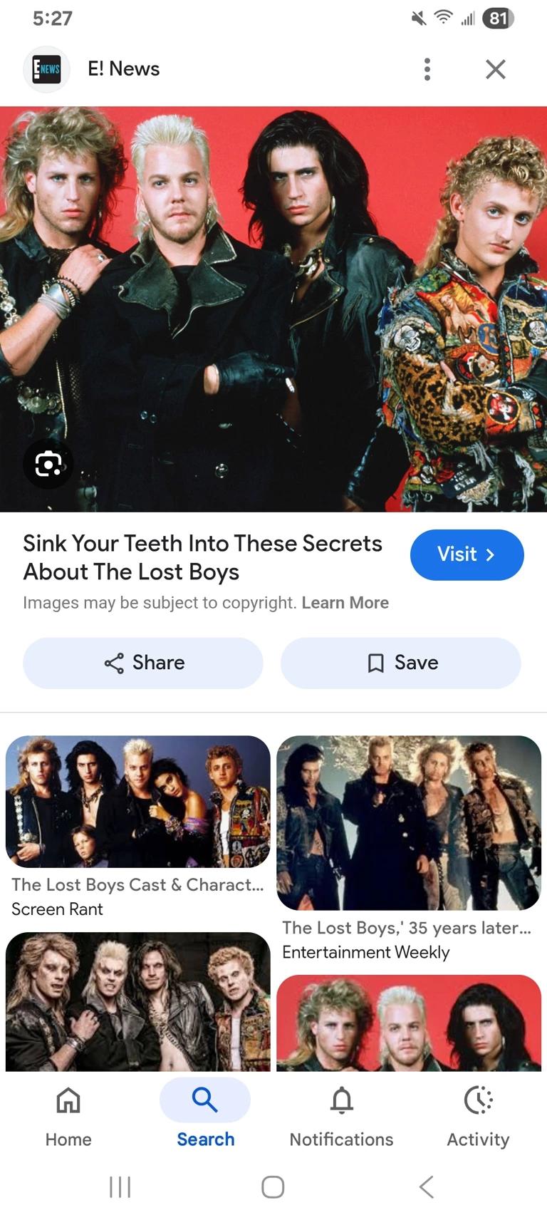The Lost Boys *1987* thumbnail