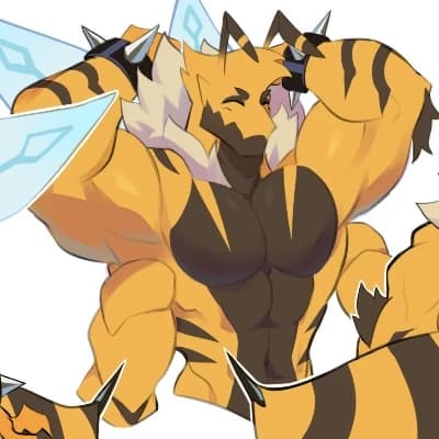 Bumble "Bee Work" [a gay furry bee story]🐝💛🐝🍯🌻 thumbnail