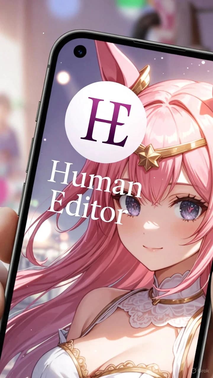 Human editor thumbnail