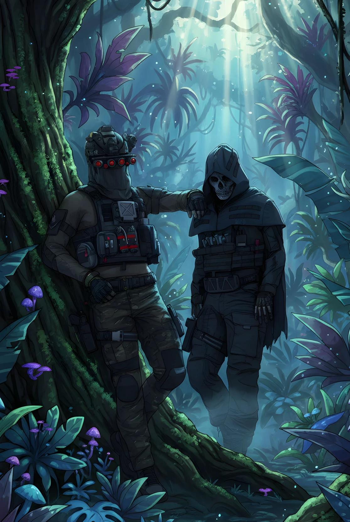 Ghost and Konig in the jungle (bullying) thumbnail