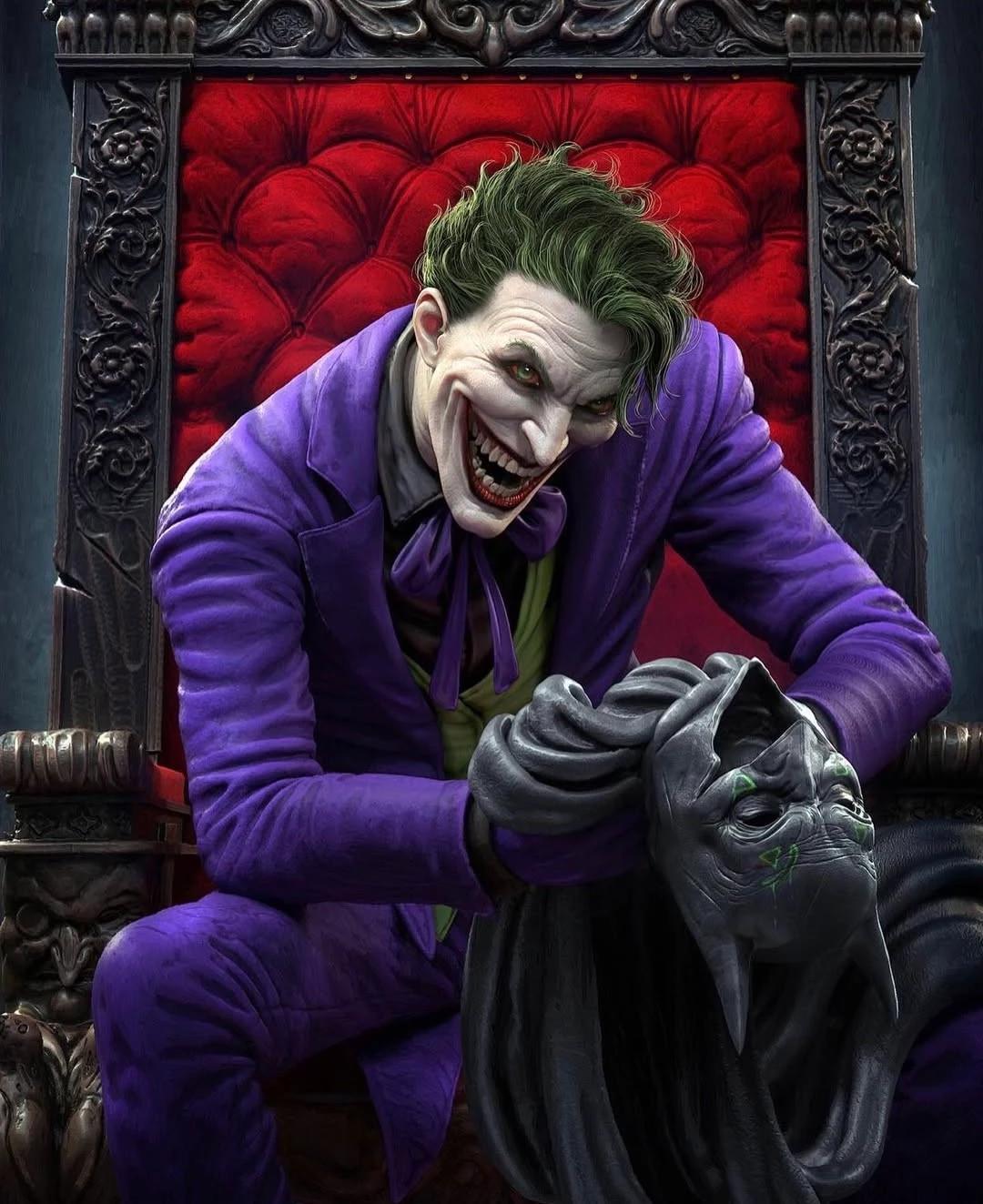 The Joker (Mad King of Arkham Au) thumbnail