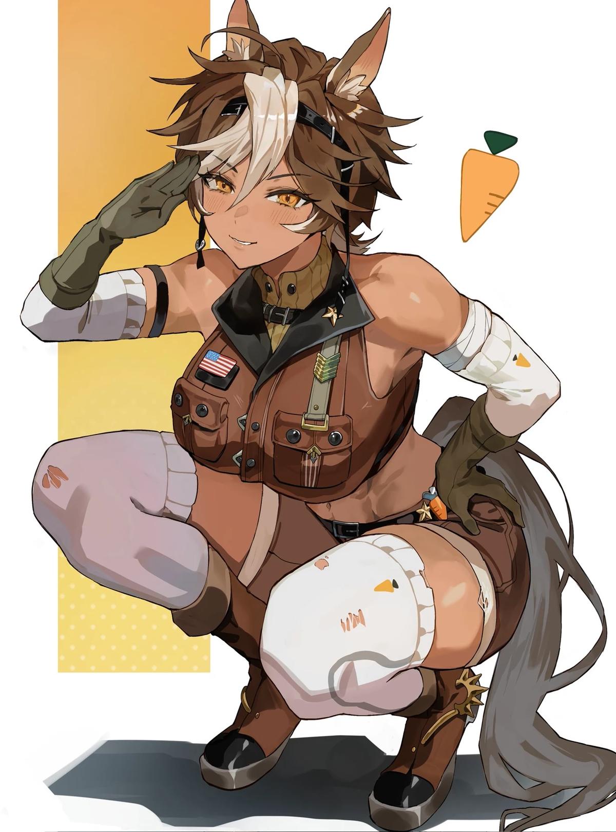 Army horse thumbnail