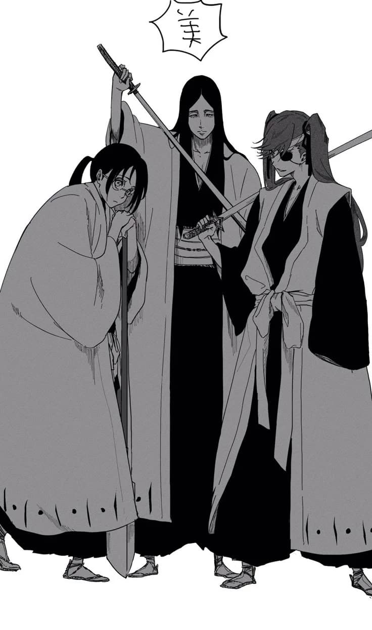 Nanao Ise y Retsu Unohana y Katen Kyokotsu thumbnail