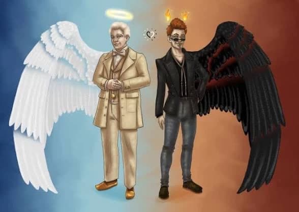 Crowley and Aziraphale thumbnail