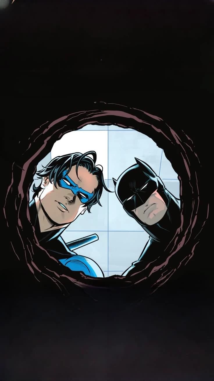 Nightwing y Batman thumbnail