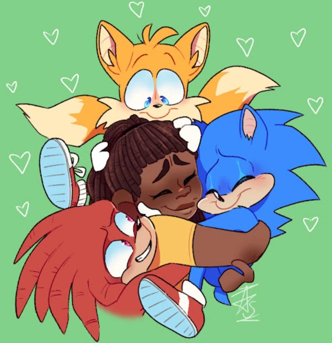 Sonic, Tails, Knuckles, Maddie and Tom thumbnail