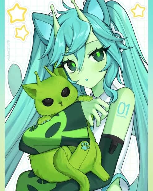 Hatsune Miku Alien thumbnail