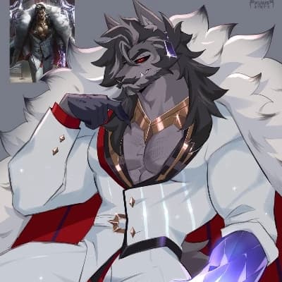 Volkov "P♡RN" [a gay furry daddy story]🎰💸🤑🕺🖤🩷 thumbnail
