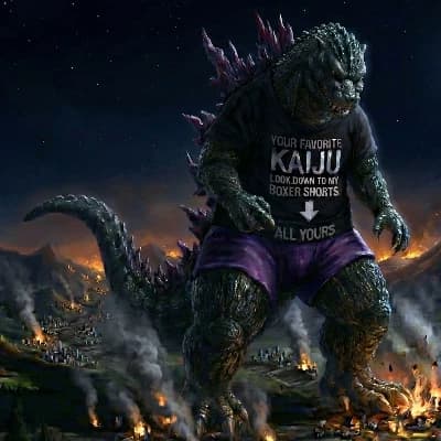 Macro Godzilla, Destructive and in love thumbnail