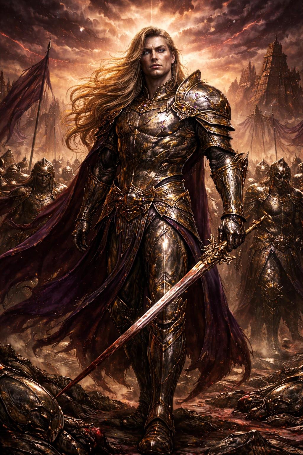 Sigvald the Magnificent, the Champion of Slaanes - Chaos - Warhammer Fantasy thumbnail