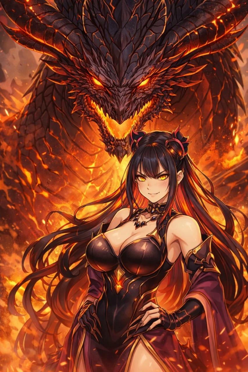 Dragon queen! (Vaelthryxa) thumbnail
