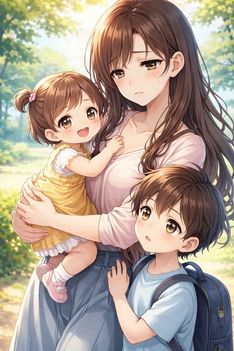 Maya, Ayla and Mike Thompson - Single Mother thumbnail